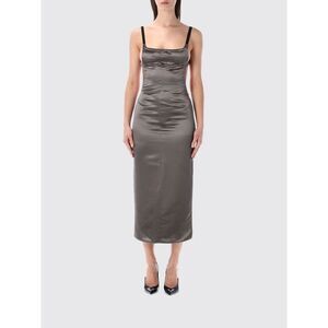 The Attico Dress Woman Grey